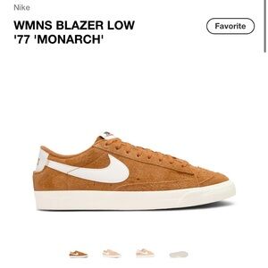 Nike Burnt Orange Blazers